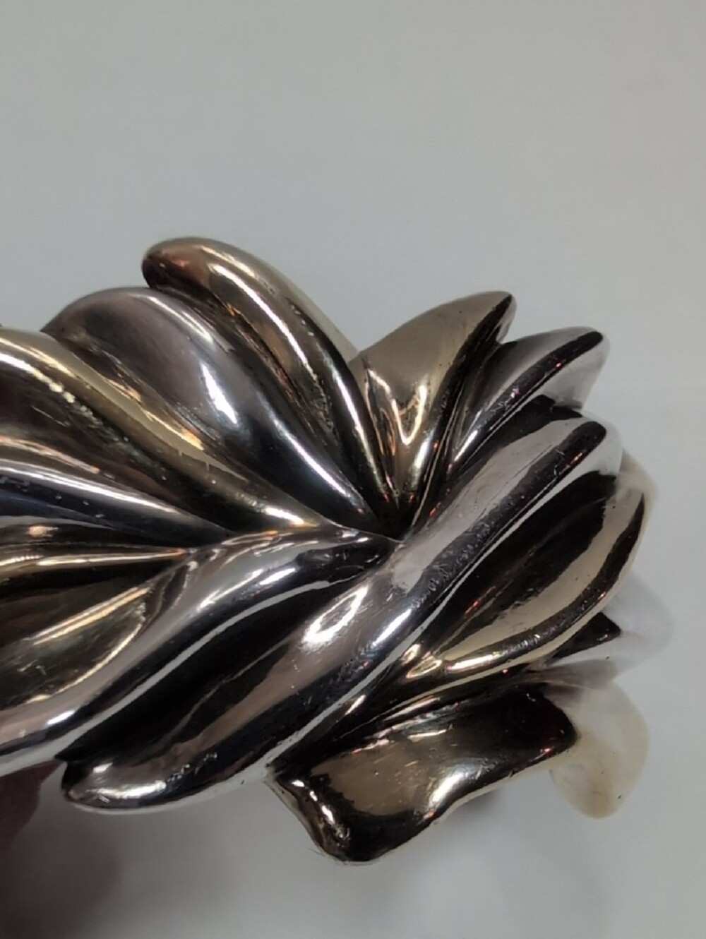 Vintage Orit Schatzman O.S. 925 Sterling Silver Two-Tone Sculpture - Picture 6 of 10